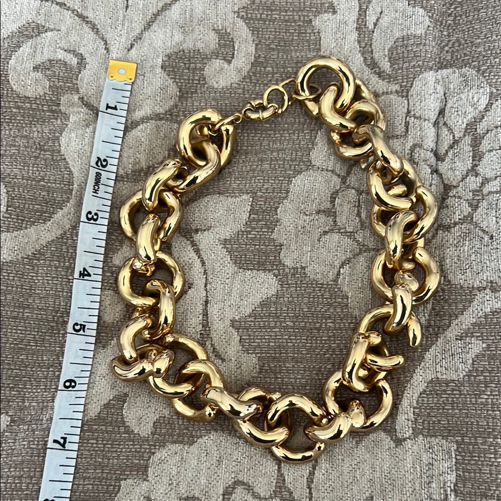 J. Crew Gold Chain Link Bracelet